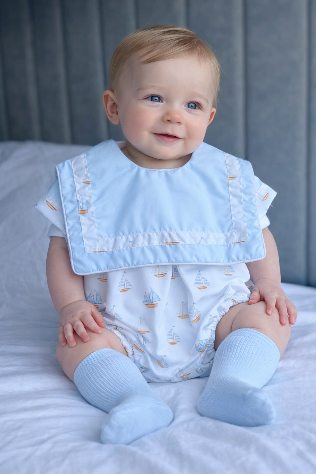 Boat boys romper