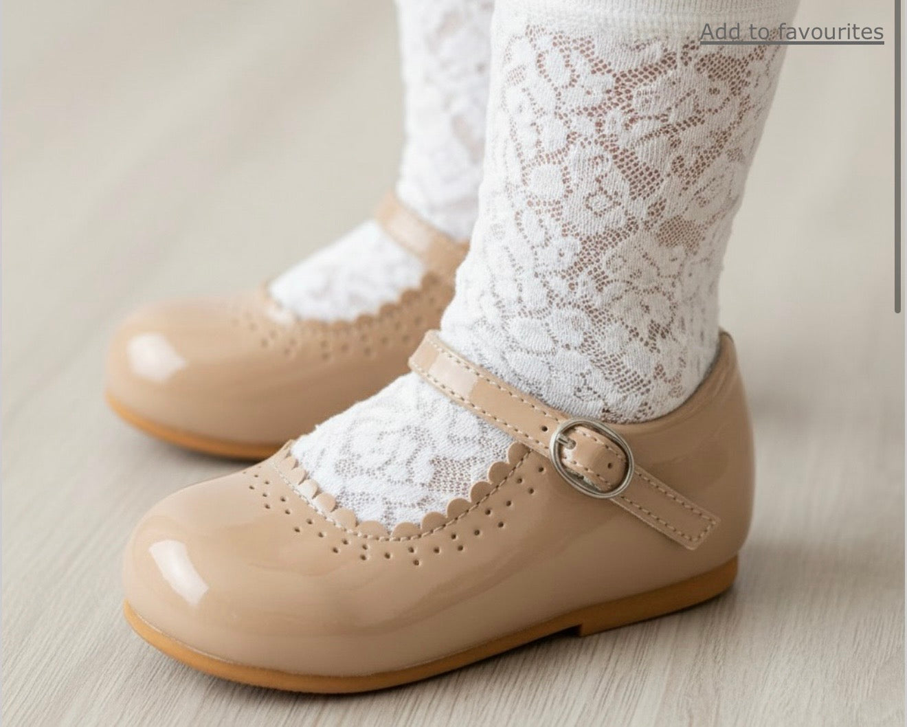 Beige shoes