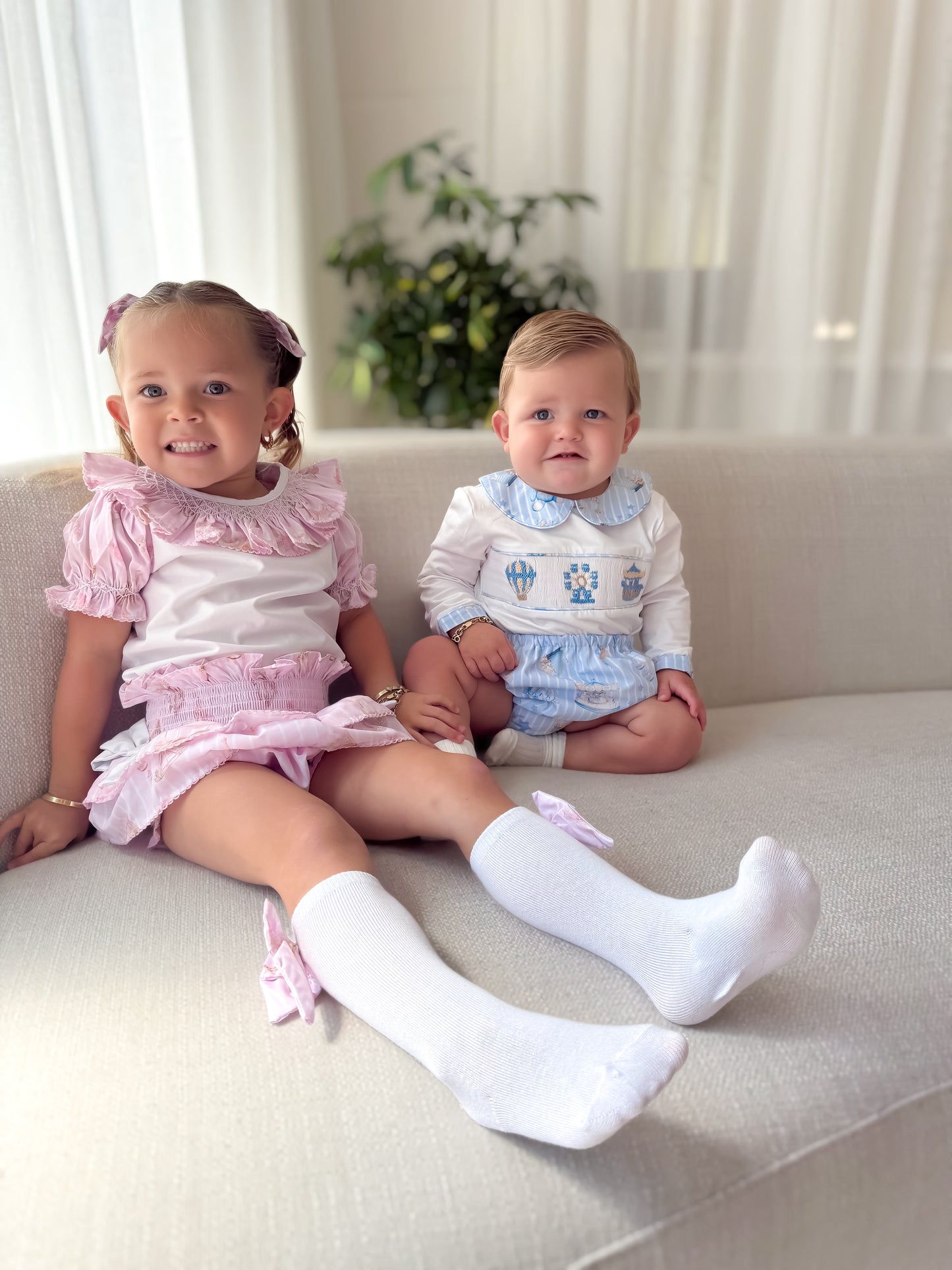 Girls carnival bloomers set