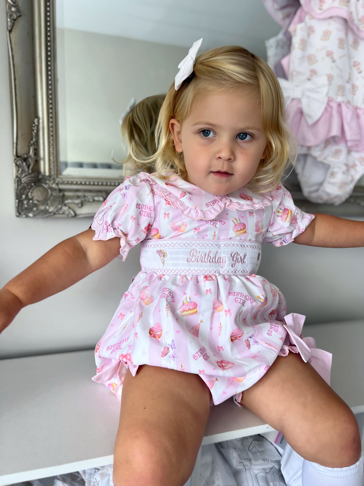 Birthday girl romper