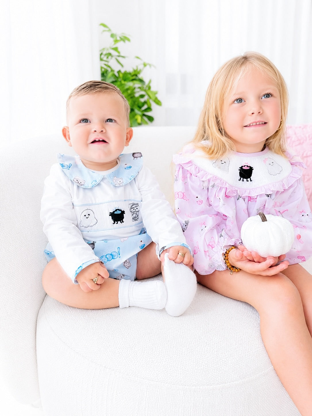 Girls Halloween romper PRE ORDER