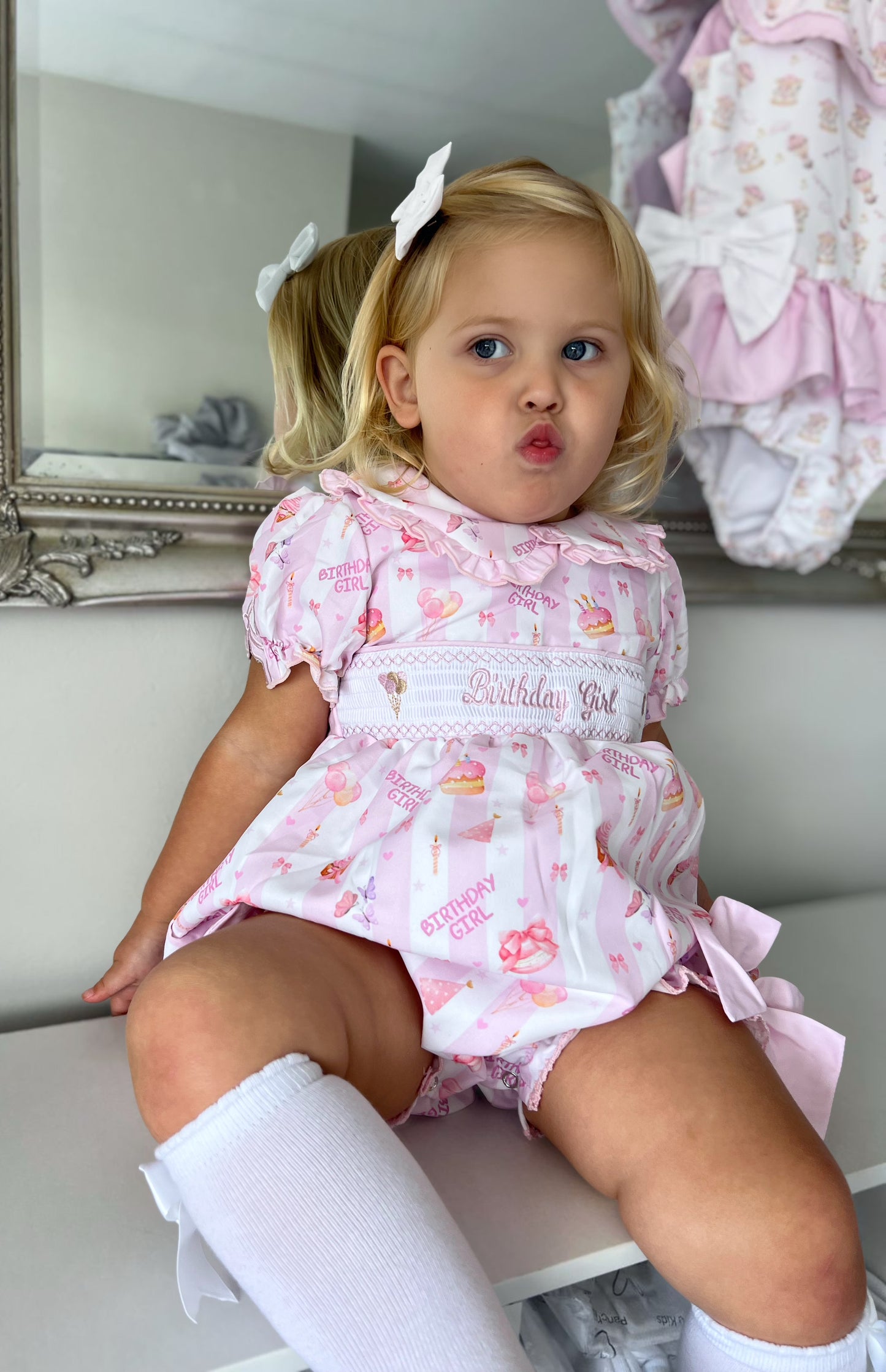 Birthday girl romper