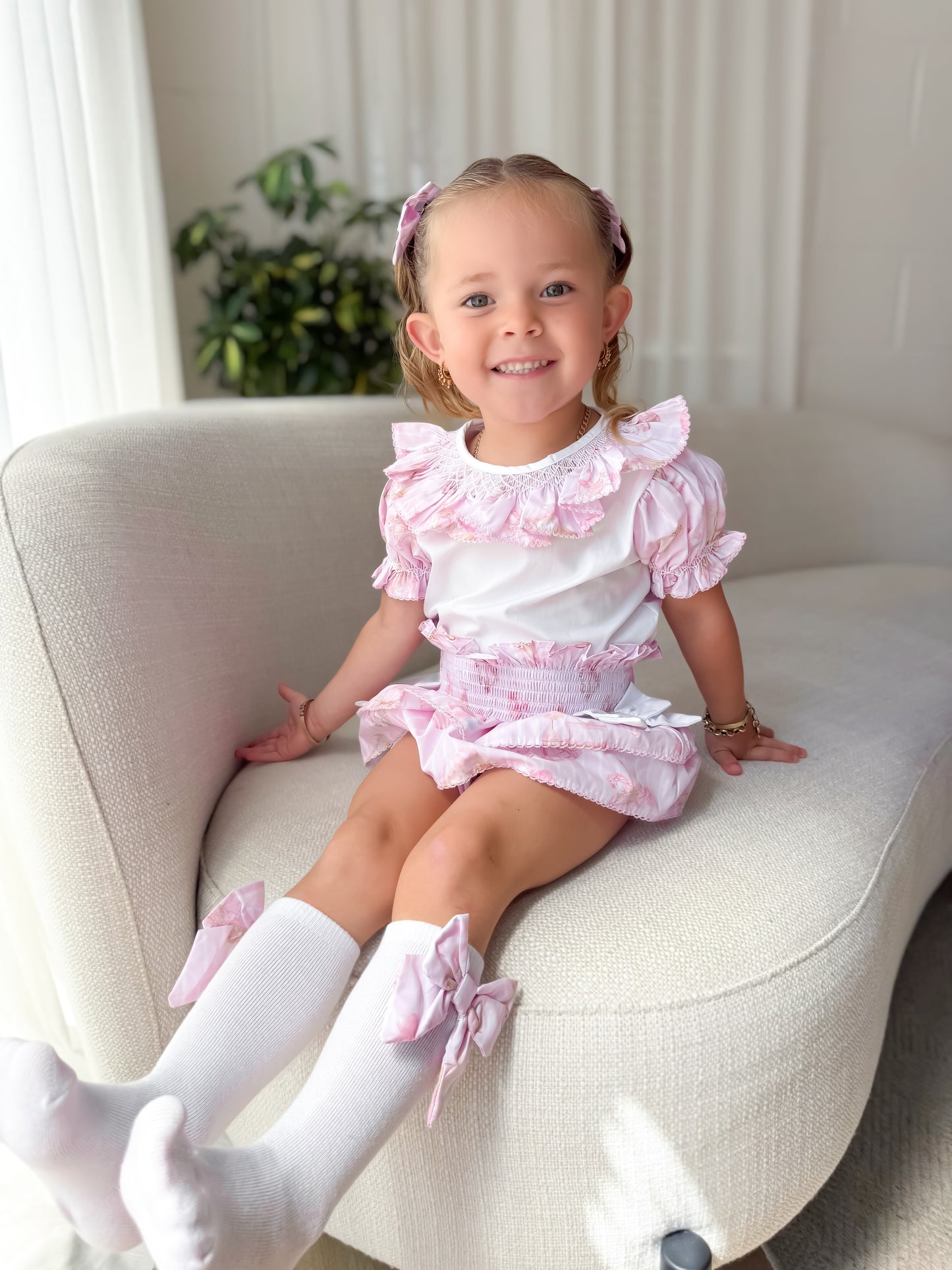 Girls carnival bloomers set