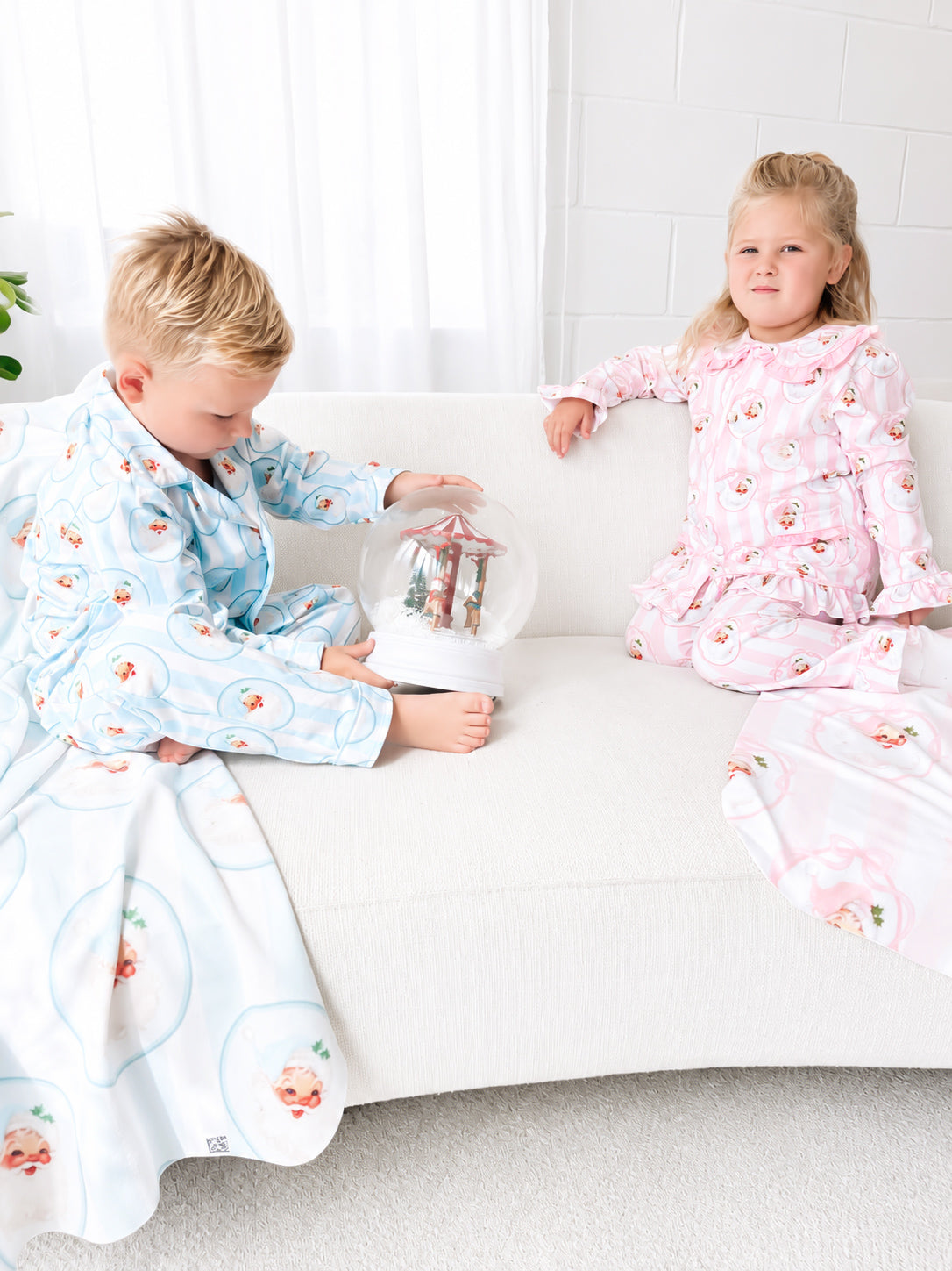 Santa baby girls pyjamas PRE ORDER