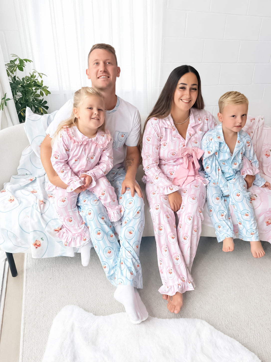 Santa baby girls pyjamas PRE ORDER