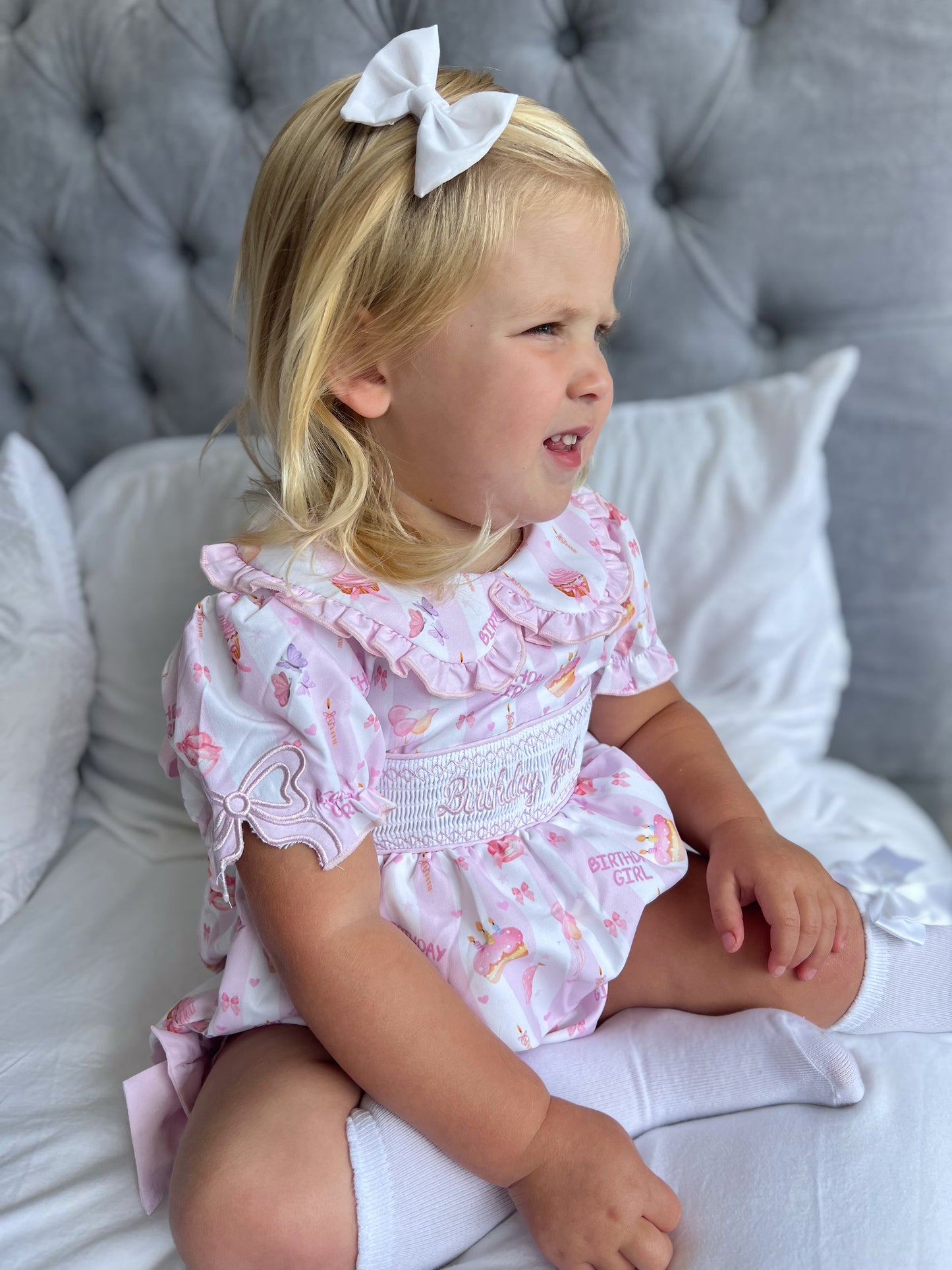 Birthday girl romper