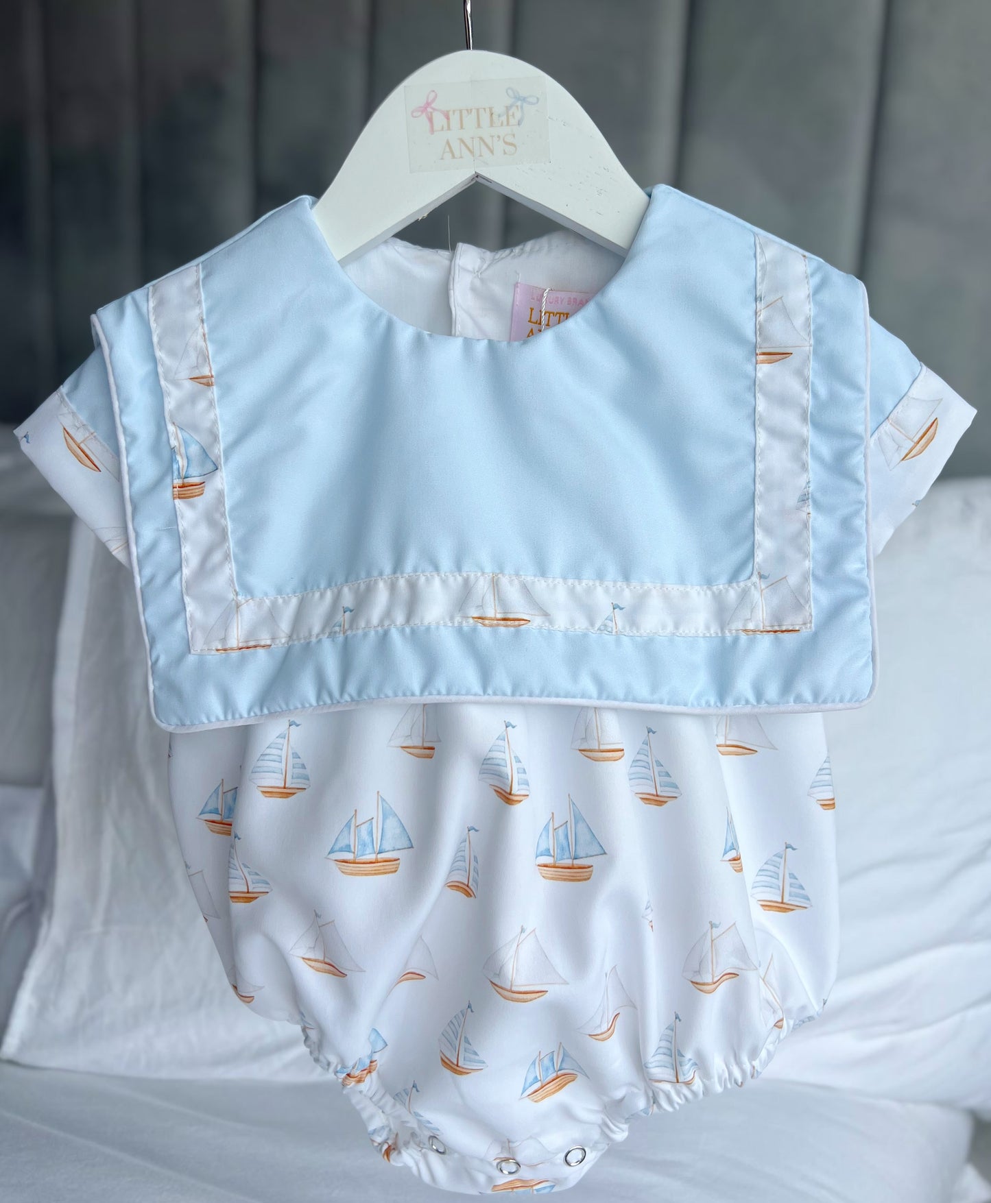 Boat boys romper
