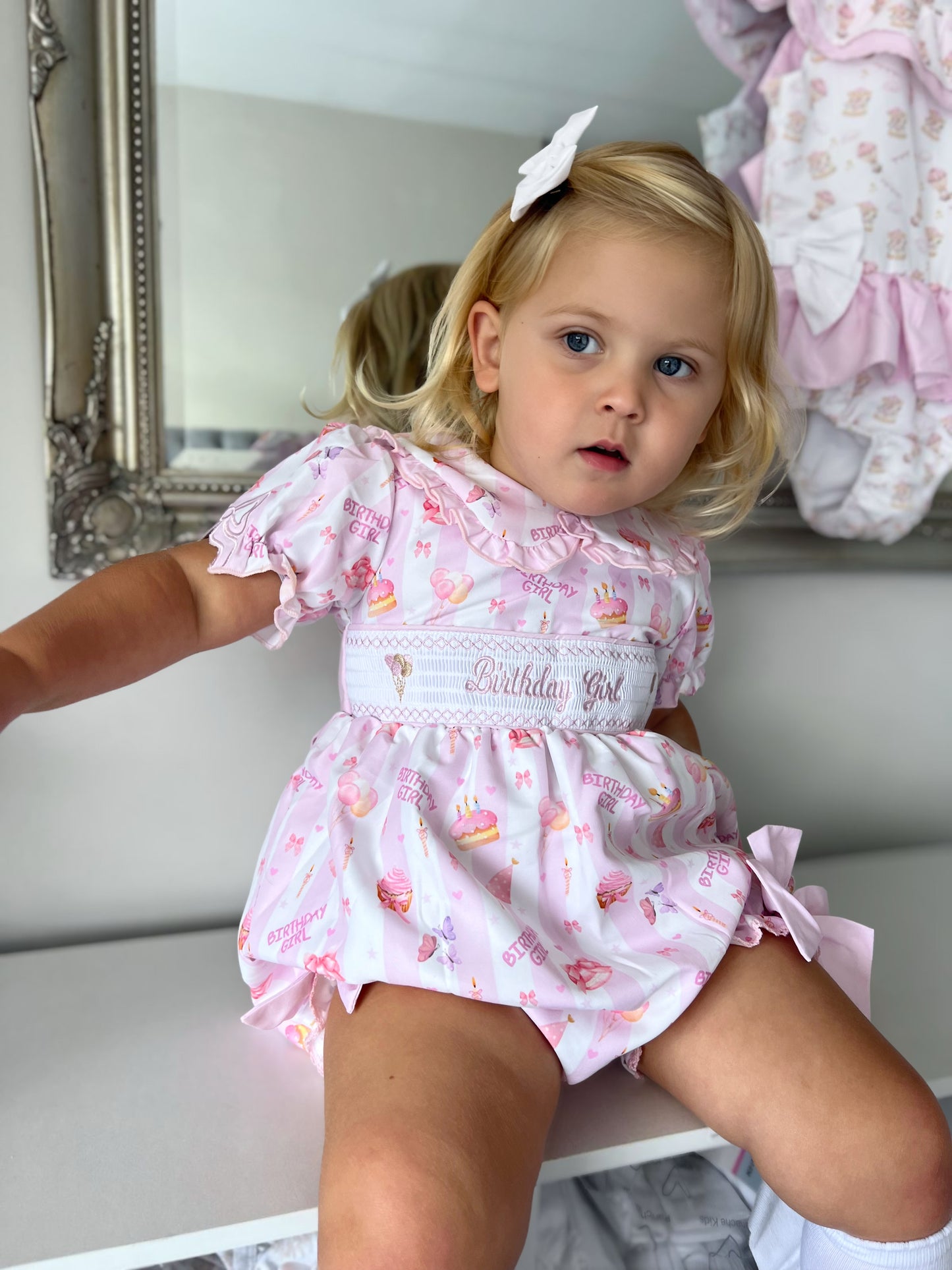 Birthday girl romper