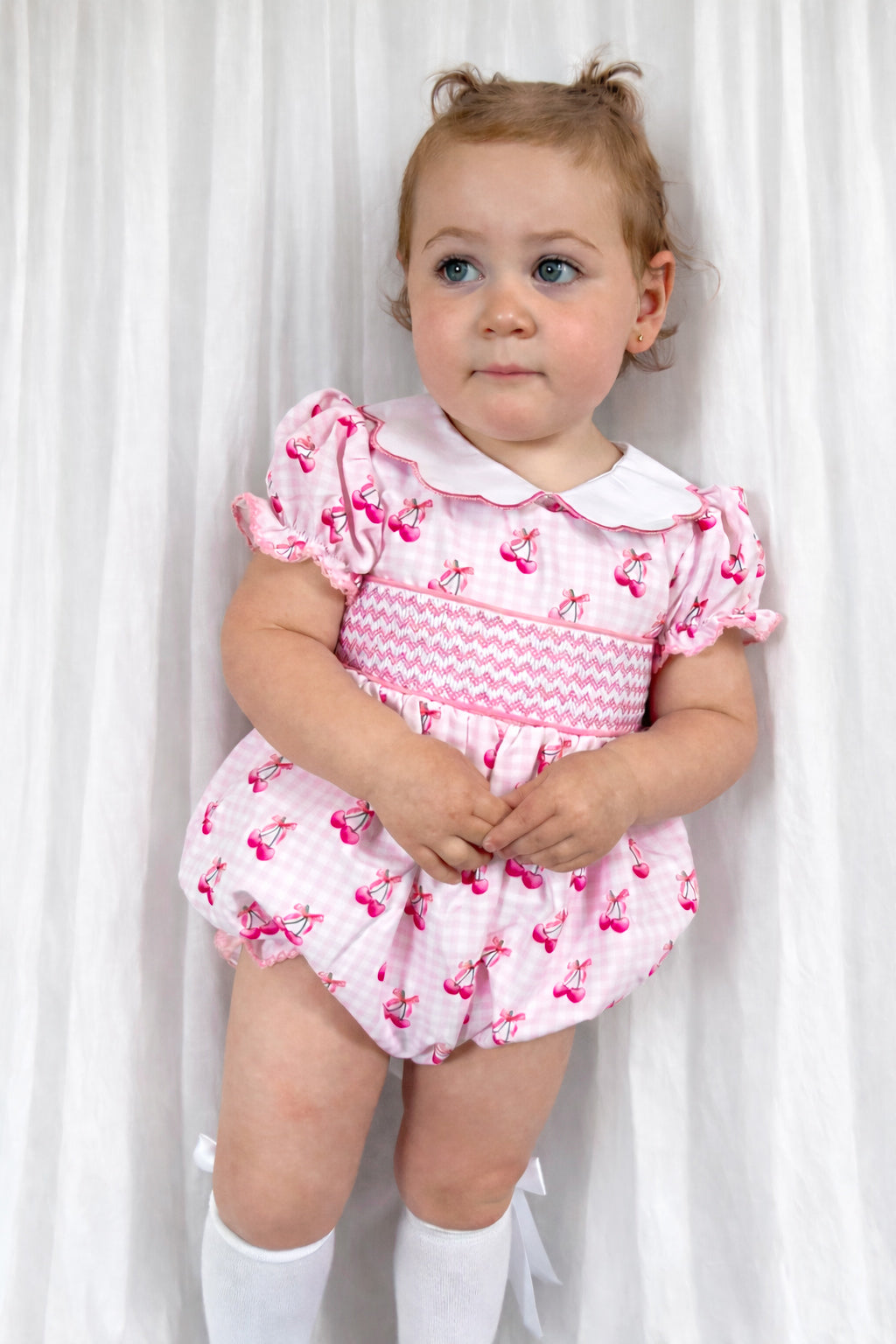 Cherrybow romper