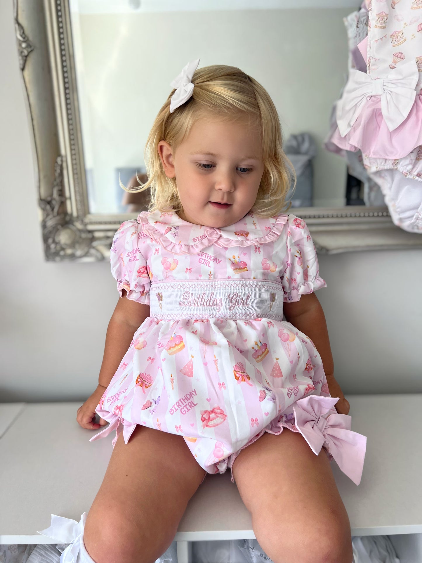 Birthday girl romper