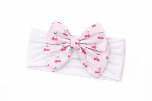 Cherrybow headband