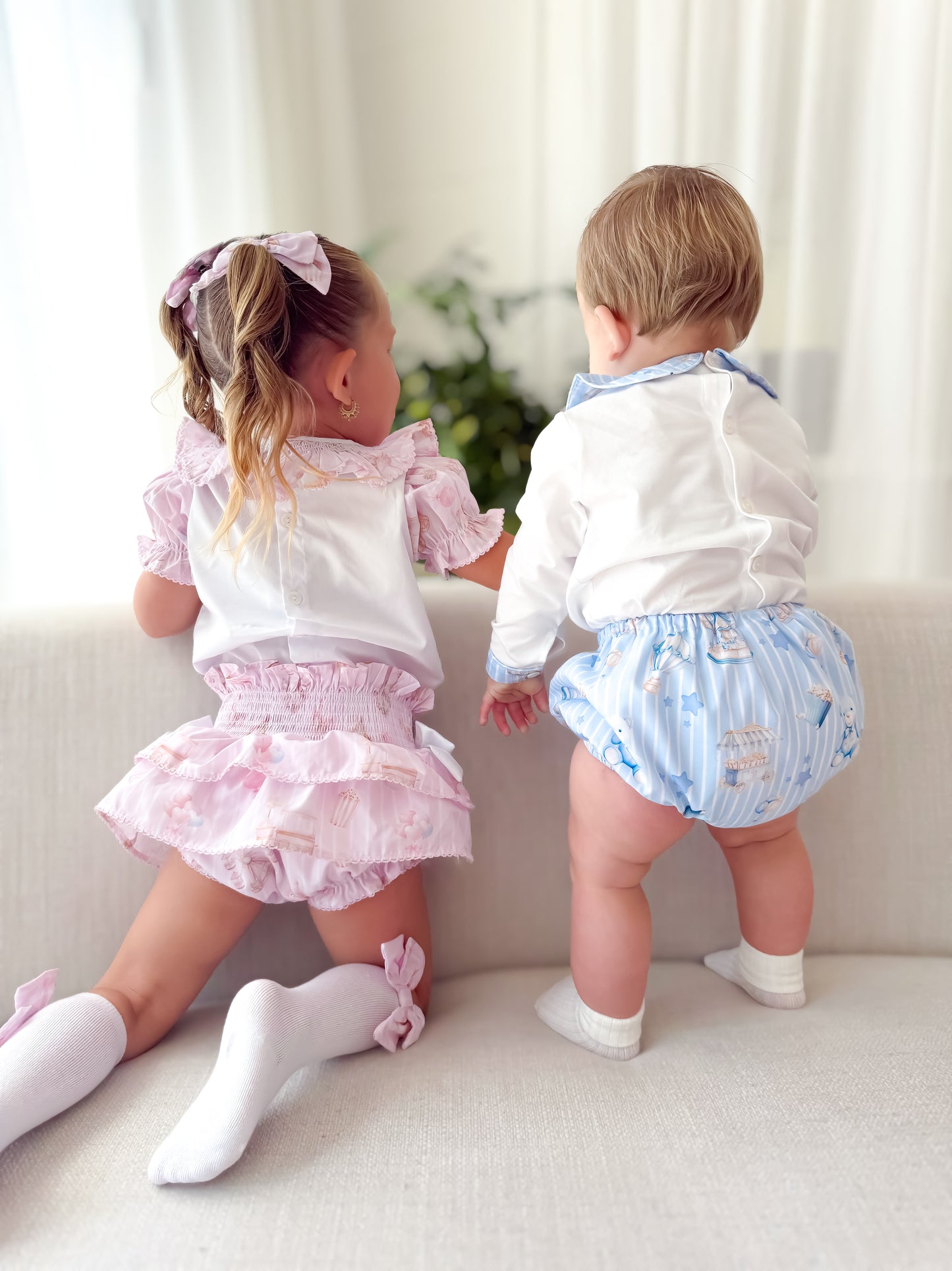 Girls carnival bloomers set
