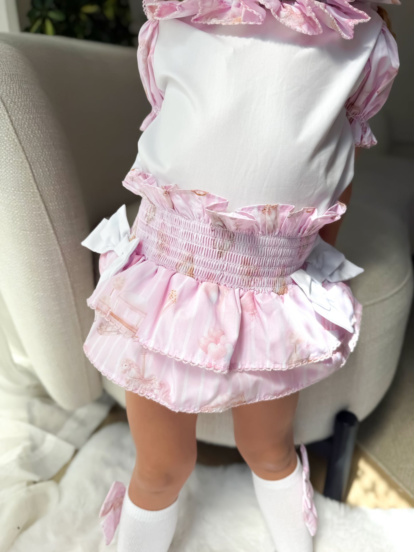 Girls carnival bloomers set
