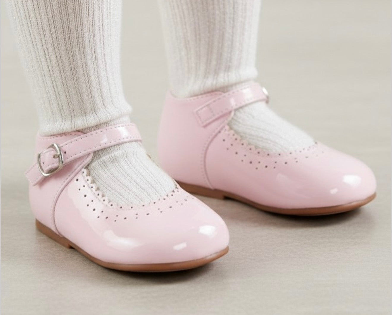 Pink shoes
