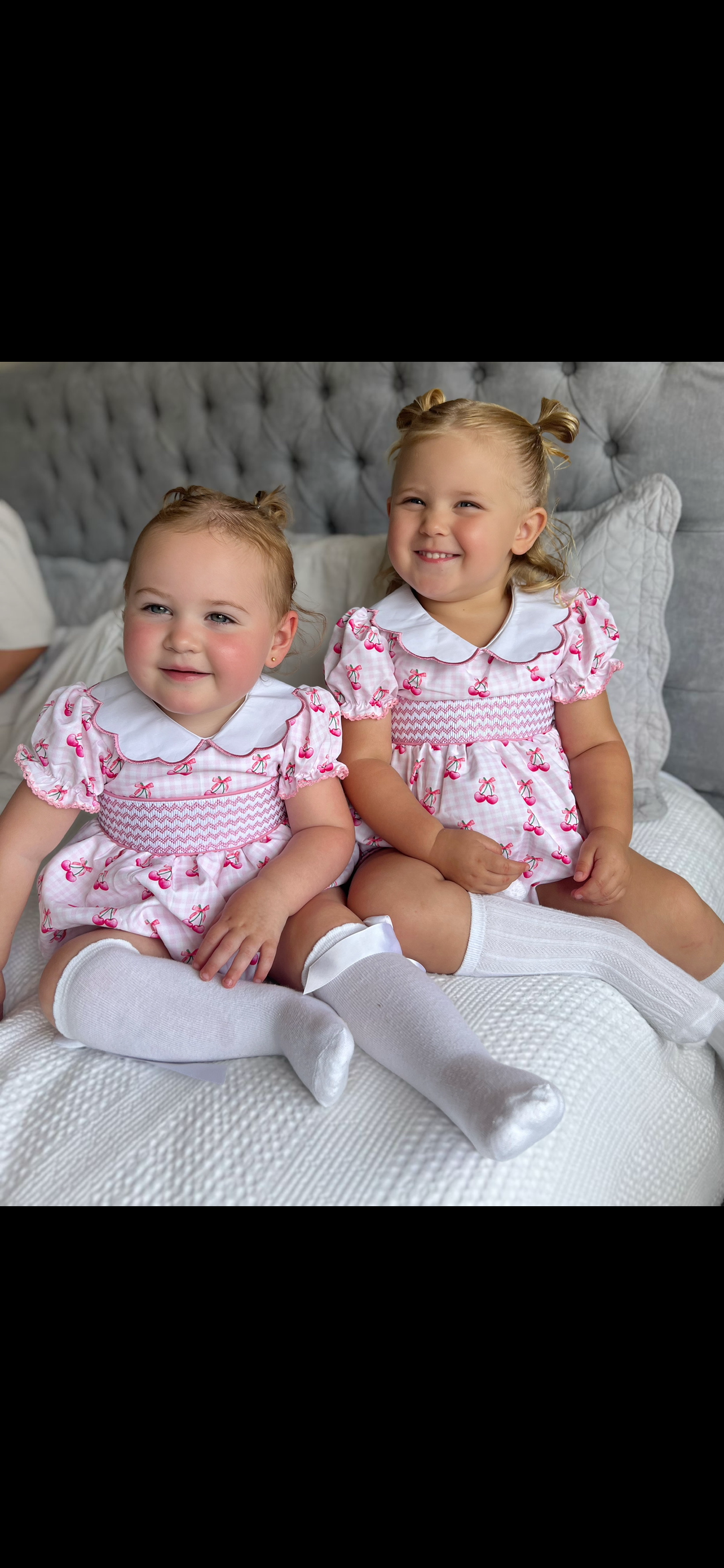 Cherrybow romper