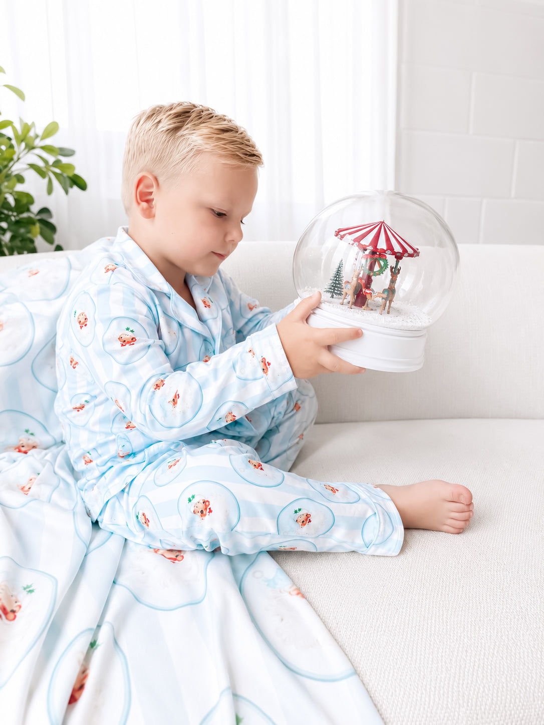 Santa baby boys pyjamas PRE ORDER