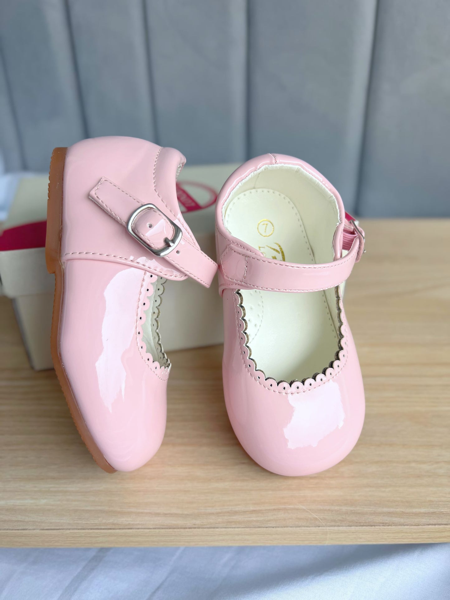 Pink shoes