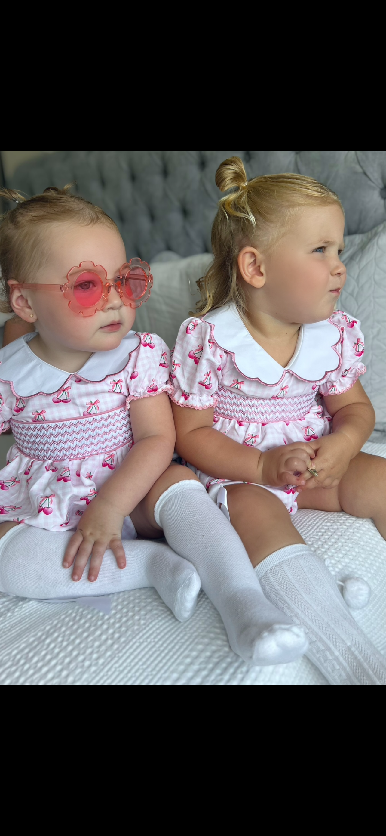 Cherrybow romper