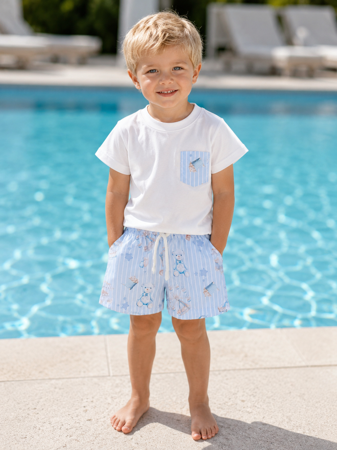 Boys carnival swim set