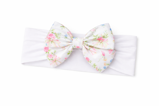 Vintage bow headband